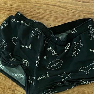 2 pack of pink pj shorts